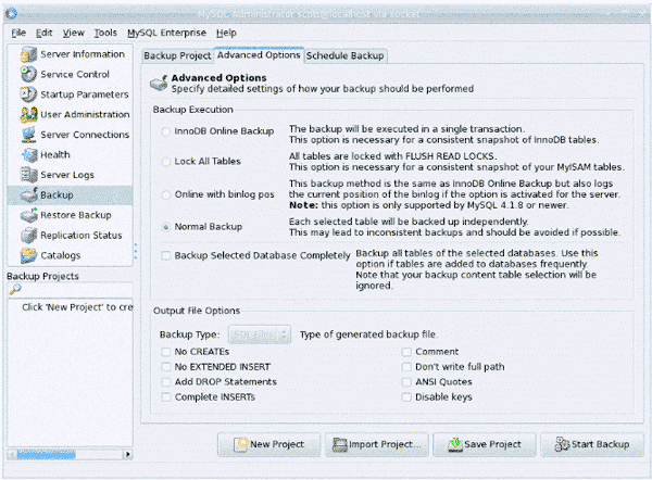 MySQL Database Management