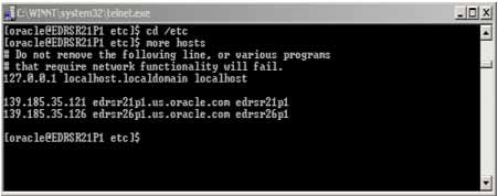 Oracle recovery